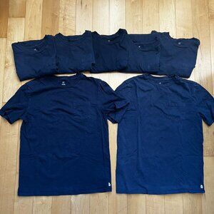 Boys Gap Kids 100% Organic Cotton Short Sleeve T Shirts Tees - Lot of 7 -Uniform